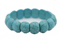 Bracelet perles turquoise