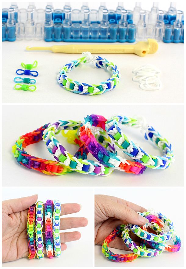 TUTO DIY - comment faire des bracelets avec des élastiques